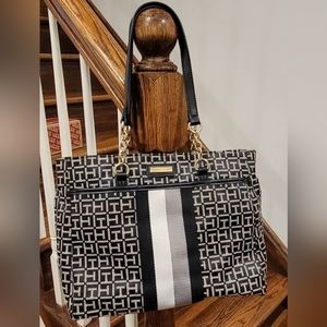 Tommy Hilfiger Women's Tote Inner Pocket Zip Double Strap Bag